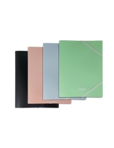 CARPETA SOLAP. PARDO PASTEL PP Fº VERDE - Pack de 10 unidades
